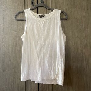 Peyton cream muscle tank